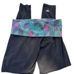 Victoria's Secret  PINK Colorful Geometric Foldover Yoga Pants Leggings SM Y2K Photo 0