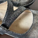 Alegria Jil-752 Metallic Silver Crackle Mary Jane Shoes Women’s Comfort Size 36 Photo 4