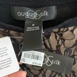 August Silk NWT Lace Champagne Top Romantic Boho Neutral Medium Photo 3