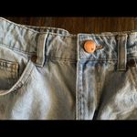 Cotton On 91 High Flashback Distressed raw hem light wash denim shorts size 6 Photo 4