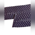 NWT Deep Purple Braided Plus Size Belt | 2X 51” | Women’s Thick Woven Waist Belt Photo 4
