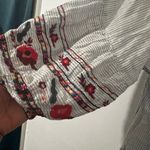 ZARA  TRF Embroidered Boho Tunic/Dress with Tassels Size XS Photo 3