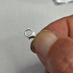 Amber & 925 Sterling Silver Bracelet 7" Fine Jewelry Women's Link Design Photo 6