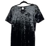 Torrid Full Length Crushed Velvet Short Sleeve Catsuit Black 2 2X Photo 6