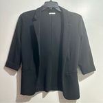 Maurice's Black Blazer with Three-Quarter Sleeves (979) Photo 0