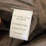 Garnet Hill Textured Organic Cotton Pleated Trousers Pants Braided Belted Size 8 Photo 8