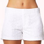 Cynthia Rowley NWOT White Eyelet Shorts White 8 Photo 0
