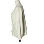 Talbots  Cable Knit Floral Embroidered Sweater Photo 5