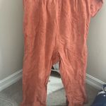 Free People Oversized Loose Orange Women's Jumpsuit Photo 5