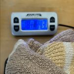 Boutique New In Sweater Women Large Cream Sage Boho Knit Flare Boho Cottage Cowgirl Patch Photo 6