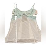 Gilligan & O'Malley Light Blue & White Lace Chemise Lingerie Top Sz L NEW Size L Photo 5