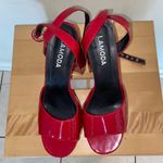 Lamoda ERAS TOUR TAYLOR SWIFT RED PLATFORM HEELS Photo 5