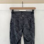 BUFFBUNNY Limitless Pocket Compression Legging in Black Gray Citrus Size S Photo 6