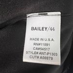 Bailey44 Anthropologie Parlour Ponte Dress by Bailey 44 $168 Skater Faux Leather Size MP Photo 6