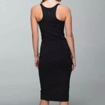 Lululemon  ATHLETICA | Refresher Racer Dress Solid Black Bodycon Stretch Tank | 6 Photo 1
