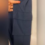 Beyond Yoga  City Chic Cargo Pants Wide Leg Navy Blue Women's Size Small Photo 5