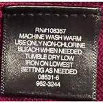 Liz Claiborne  Women's Plum Cardigan Sweater One Button No‎ Pockets Size 1X Photo 3