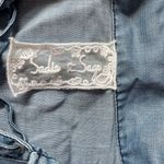 Sadie and Sage Tencel Lace Up Top Photo 6