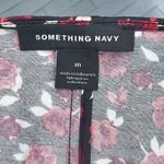 Something Navy  Revolve Women Satin Black Red Floral Wrap Dress Sz M Photo 12