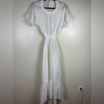 SABINA MUSAYEV white ARISTA DRESS Size L Size L Photo 4
