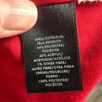 Ann Taylor  Red and Black Jacket Sise 14 Women’s Tweed Blazer with Fringe Photo 8