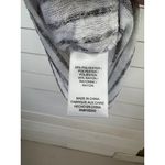 Bobeau Sleeveless Top Womens Size XS Black Ivory Striped Split Hem Photo 5