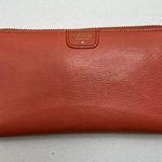 Fossil  Peach Pebbled Leather Zip Around Wallet Pockets Card Slots Pocketbook Photo 1