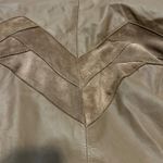 Comint Genuine Leather Suede Mix Bomber Jacket Mens Size Medium Brown Vintage Photo 11