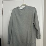 Aerie  Lace Up Oversized Crew Sweatshirt Photo 3