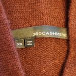 360 Cashmere Burgundy Larissa Cashmere Cardigan Crimson sz XS Photo 4
