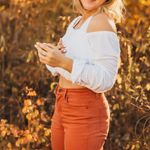 Roxy white off the shoulder top  Photo 1