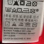 Levi's  retro women's size large red white classic crewneck sweatshirt longsleeve Photo 9