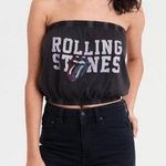 Urban Outfitters The Rolling Stones Grey Tube Top Photo 0