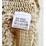 NWT Story Of Love Sleeveless Wool Alexi Tank Sweater Cream Women's One Size/ S Photo 5