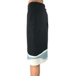Hugo Boss NEW Black Multicolor Knee Length Knit Straight Pencil Skirt Size 16 Photo 1