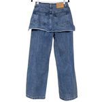 [NEW JEANS] X OIOI sz small layered skirt denim pants OI1C2MPL97BLA OFFICIAL MD Blue Photo 3