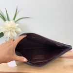 Coach NWT Disney X Large Pouch In Signature Canvas With Patches Photo 4