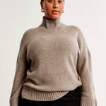 Abercrombie & Fitch Abercrombie tuckable easy turtleneck beige color xs Photo 0
