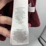 Current/Elliott Current Elliott Size 1 S Sweatshirt The Ruffle Long Sleeve Red Cabernet Women’s Photo 6