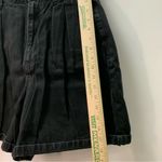 ZARA  Black Jean high waisted Paperbag Shorts size M ref 8119/248 Photo 9