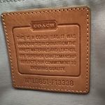 Coach Vintage Hamptons Optic Signature Stripe Gallery Carryall Shoulder Bag Photo 6