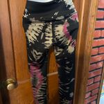 Noli  Black/Pink Tie-Dye Leggings Photo 2