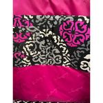 Vera Bradley Canterberry Magenta Women's Black Pink Floral Back Pack SKU 6089 Photo 4