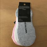 Playboy New Women’s 3pk Pink White Gray Ankle No Show Sneakers Socks Liners O/S Photo 2