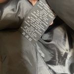 Members Only  Vegan Leather Coat Faux Fur Collar Black Size M Excellent! Photo 6