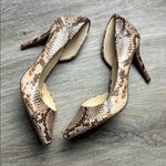 Jessica Simpson Prizma D'Orsay Pumps in Snakeskin Pattern Size 9 Photo 4