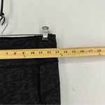 Athleta  Rainer Cheetah Printed Tight Leggings Pocket Reflective Small Black Photo 4