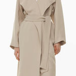 Aritzia Wilfred  Splendor Trench Coat In Marcona Beige Photo 0