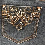 Salt Works medium‎ rise bootcut jeans Crusted Diamond Pockets Women’s Size 14 Blue Photo 4