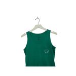 Ivory Ella  Green Graphic Tank Top Women's Size XS Photo 1